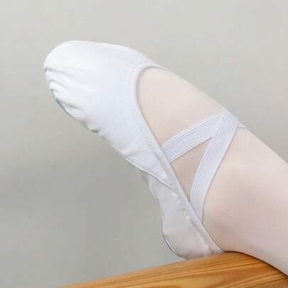 Professional Canvas Ballet Shoes - No Drawstring | Classical Ballet Pointe Shoes