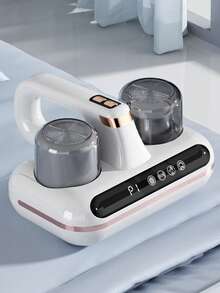 1 pièce Aspirateur portatif anti-acariens, Aspirateur sans fil pour un nettoyage efficace des literies, canapés, poils d'animaux, tapis - Multicolore - Voir 15