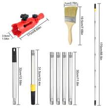 Multi-Angle Paint Brush Extender Extension Pole Attachments Telescopic Ceiling - Multicolor - View 2