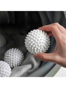 1 pieza/2 piezas Bolas de lavandería reutilizables - Para lavadoras y secadoras, sin químicos, reemplaza el suavizante de telas, elimina eficazmente las manchas y el cabello. Bolas de lavandería, bolas quitapelusas, bolas de lavandería antirrollos, bolas de lavandería antienredos, adecuadas para telas, quitapelusas reutilizables para lavadora, bolas suavizantes de telas, reduce las arrugas y la electricidad estática, evita los enredos en el hogar y la lavandería, varios colores