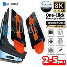 MALUUBA (10pcs) 5pcs Camera Lens Protector + 5pcs Dust-Free Tempered Glass Screen Protector Compatible With IPhone 17/17 Air/17 Pro/17 Pro Max, Anti-Peeping Screen Protection Essentials, Applicable To Daily Shield, Office, Home Daily Shield Office Home Phone Screen Protector Phone Accessories Waterproof Shockproof Anti-Fall Scratch Resistant - 5pcs Privacy - View 1