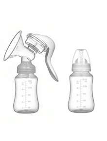 Extractor de Leche Manual de PP Alimenticio 150ml, Portátil y Compacto, Fácil de Usar y Limpiar, Recolector Confiable y Eficiente para Lactancia Materna, Diseño que Ahorra Esfuerzo - transparente - Ver 12