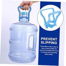 1pc/4pcs Ergonomic Dual-Purpose Water Bottle Handle, Sturdy PP Plastic Design For Easy Lifting And Carrying Heavy Water Jugs