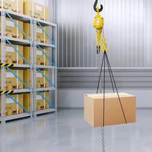 YUNRUX 1.5 Tonne Manueller Hebezeug Mit Hebel, Handkettenzug, Hebehebel-Kettenzug - Yellow - View 8