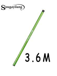 SOUGAYILANG 1 PC Telescopic Fishing Rod Hand Pole 2.7/3.6/4.5/5.4M Options Ultra Light And Portable For Grass Carp, Crucian Catfish For Stream Fishing &Reservoir - Green - View 15