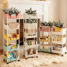 Multifunctional Storage Organizer, Space-Saving Floor-Standing Shelf Suitable For Kitchens, Entryways, And Homes - Holds Books, Shoes, Tableware, Cookware, Open Shelving, Sturdy Structure, Multi-Tiered Unit Design, Durable Construction, Shoe Rack, Under-Bed Storage. - Nhiều màu - Xem 11