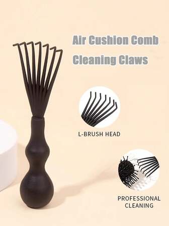 2Pcs Cleaning Comb, Airbag Cushion, Plastic Curly Hair Brush, Cleaning Claws, Material Air Cushion Massage Comb Cleaning Brush | Comb Cleaning Tool | Dual-Use Home Salon Dandruff Remover Brush | Back To School Essential Hair Care Tool | Ins-Style Vanity Organizer | Non-Damaging Hair Dust Cleaner | Mini Portable Cleaning Brush | Pet Grooming Accessory | Hair Care Set