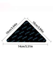 Rug Grippers, Non-Slip Fixing Stickers, Non-Slip Carpet Mat For Hardwood Floors, Tile Marble Floors, Double Sided Adhesive Carpet Clips Keep Corner Flat, Removable Carpet Tape For Area Rugs, Room Decor, Home Decor, Living Room Decor - Multicolor - View 9