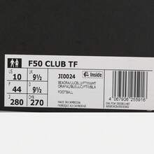 Adidas F50 CLUB TF Football/Soccer Shoes, Low-Top JI0024, Unisex - Orange - View 6