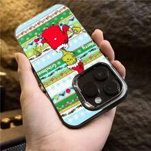 Funda de teléfono de anime lindo G- película C-navidad compatible con  12 11 13 14 15 16 17Max Pro Plus Mini, funda protectora IMD de color, funda compatible con  17 pro max, funda de  17 pro, funda de  17, funda de  16 pro max - z8 - Ver 13