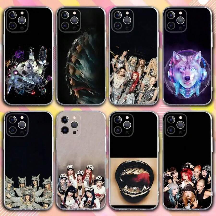 Funda de teléfono X-Xg Music XDM para 16,15,14,13,12,11 Pro,Max,Plus, cubierta suave transparente - Z1 - Ver 1