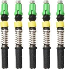 Sistema de bloqueo interno para bastones de senderismo, paquete de 5 diseñado para reducir las articulaciones (para tubo de 14 mm) - para tubo de 12 mm - Ver 4