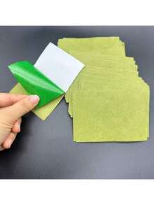 400片自发热艾草贴，适用于颈部、肩部、腰部和膝盖 - 自然热力放松肌肉，使用方便，精准敷贴，蕴含生姜和艾草提取物 - 彩色 - 查看 6