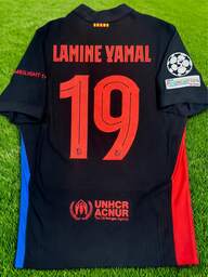 2425 Barcelona Away Jersey Yamal #19 Gavide Gorvem Pedri Champions League Barcelona Football Uniform