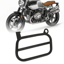 Portaequipajes derecho para motocicleta Espacio de almacenamiento adicional Estable para R NineT Pure Opción Scrambler 2014 a 2022 - Negro - Ver 6