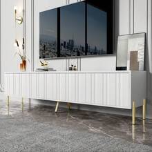 Television Stands & Entertainment Centers - White + MDF + Particle Board + 50-59 Inches-1 - View 7