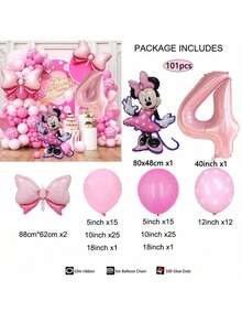 Mickey Mouse Foil Balloons Princess Birthday Party Decorations Room Decor Birthday Gifts ,Valentine's Day Party Supplies,Back-To-School Balloons