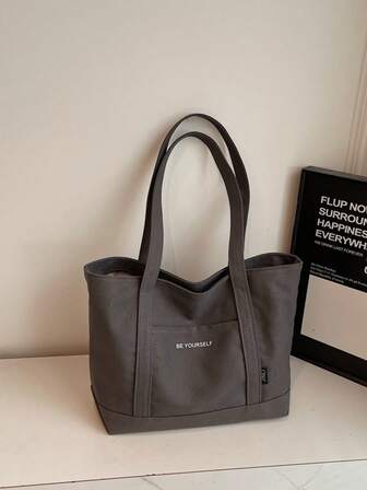 1pc Men's Nylon Sling Bag Shoulder Bag,Nylon Square Bag With Adjustable Strap Scratch Resistant And Wear-Resistant Pouch For Passport Money ID Card Credit Card Lightweight For Commute/Commuting Gift For Husband