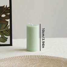 1支直径1.97英寸的豌豆绿齿轮形香氛大豆蜡烛，无烟烛台，装饰蜡烛套装，蜡烛装饰，送给闺蜜的礼物，送给她的礼物，冬季礼物，家居装饰蜡烛，节日礼物，生日礼物，婚礼装饰，结婚礼物，营造氛围 - 彩色 - 查看 12