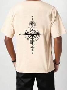 Tween Boy Casual Fun Graphic Print Crew Neck Short Sleeve T-Shirt, Summer Tops