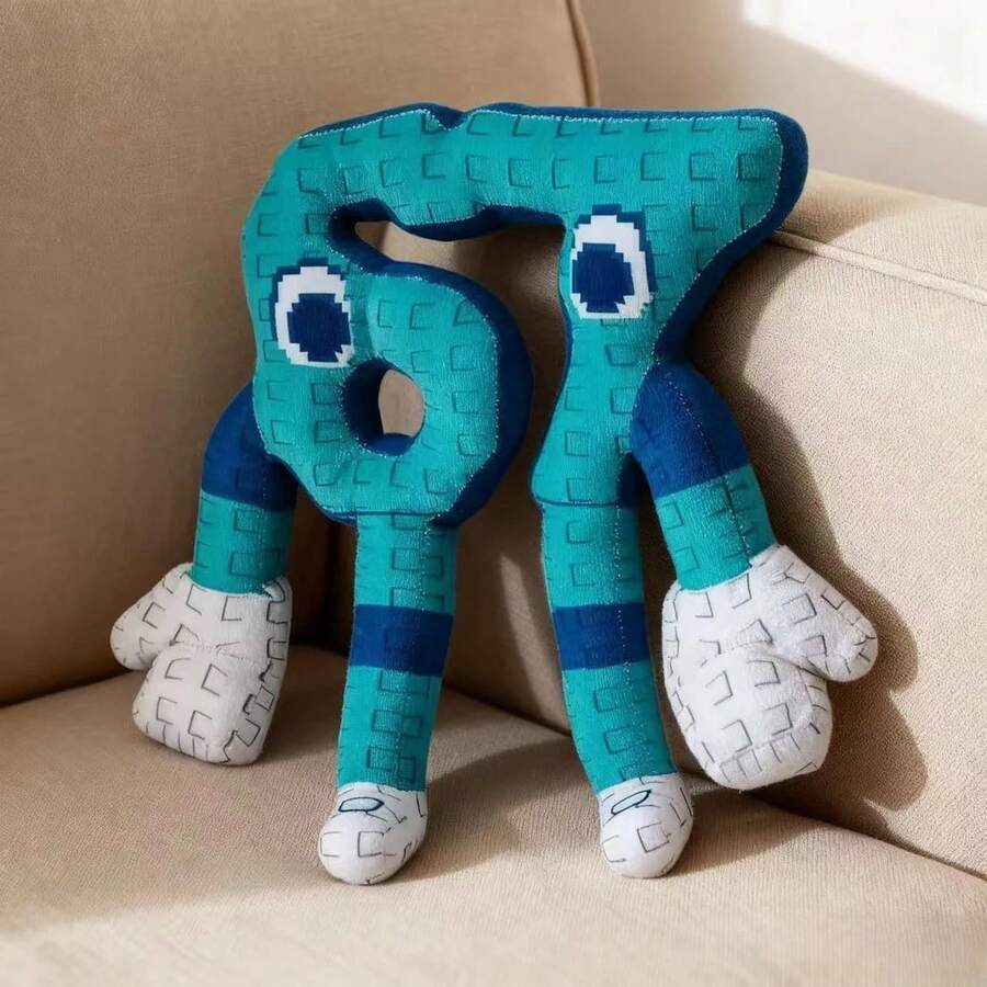 Plush Toys, 9.8 Inch Collectible Brain Rot Plush For Kids (Blue) - Màu xanh lam - Xem 1