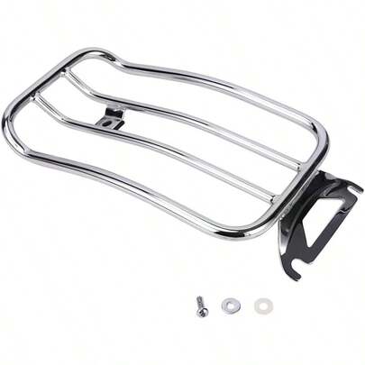 Portaequipajes de asiento individual para Harley - Compatible con modelos Touring FLH/T FLHT Electra Glide FLTR Road Glide de 1997 a 2015