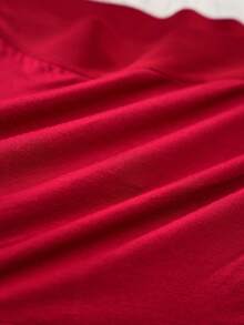 4条装新款女士中腰内裤，饰有蝴蝶结和爱心图案，搭配精致的“LOVE”字母配饰，白色蕾丝边，红色内裤，节日限定版，完美适用于圣诞节、情人节，新年必备，节日氛围浓厚，舒适亲肤，女士日常内衣，经济实惠多条装