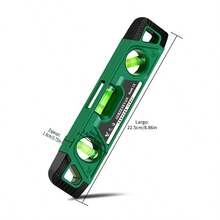 Torpedo-Type Magnetic Level, Mini Level, Micro Meter, Balance Ruler For Woodworking - Multicolor - View 10