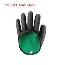 【专业钓鱼手套】重型专业钓鱼手套，单手磁扣设计 | 速干防滑，磁扣闭合，方便钓后放流 | 适用于垂钓者、湖泊、河流、海洋等各种水域 - 耐用手套材质 - 彩色 - 查看 11