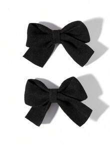 12pcs Bow Decor Alligator Hair Clip Cute Pink Accessories Claw Clips Hair Claws Hair Barrettes, School Stuff, Elegant, College, Winter Outfit For Women, Bows, Hair Accessories - Multicolor - View 12