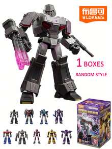 BLOKEES Transformers Galaxy Series 07 Second Wave Model Kit, Collectible Posable Action Figure Assembly Set