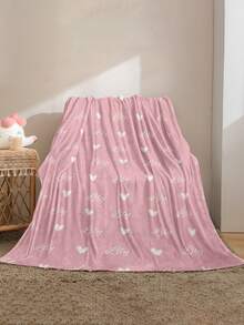 1pc Customized Personalized Blanket, Text Blanket, DIY Blanket, Graphic Blanket, Memorial Blanket. Tapestry, Photo Portrait Blanket Design, Suitable For Girls, Boys, Adults, Valentine's Day, Lightweight, Baby Blanket, Personalized Throw Blanket - Multicolor - View 7