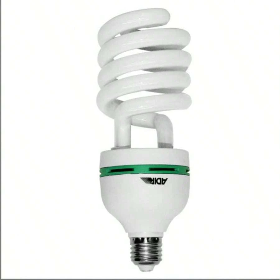 Foco Ahorrador Espiral 45 W Adir 2772 – Luz Blanca Fría, Alta Duración - Blanco - Ver 1