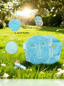 1/2pcs SPA Ice Cold Hot Full Face Facial Mask, Sleeping Ice Bag, Gel Beads, Skin Friendly, Plush, Sleeping Ice Bag, Reusable Gel Ice Pack For Relief Of Eye And Facial Fatigue, Relaxation And Cooling Eye Pad For Summer And For Outdoor,Sport,Travel,Kitchen,Bedroom,School,Office,And For Woman,Man,Children,Adult Summer Cooling,Beach,Travel,Women's Day,Travel Essentials,Wedding Favours,Y2k,Bedroom,Car Accessories Women,Kitchen Decor,Cute Stuff - Multicolor - View 8