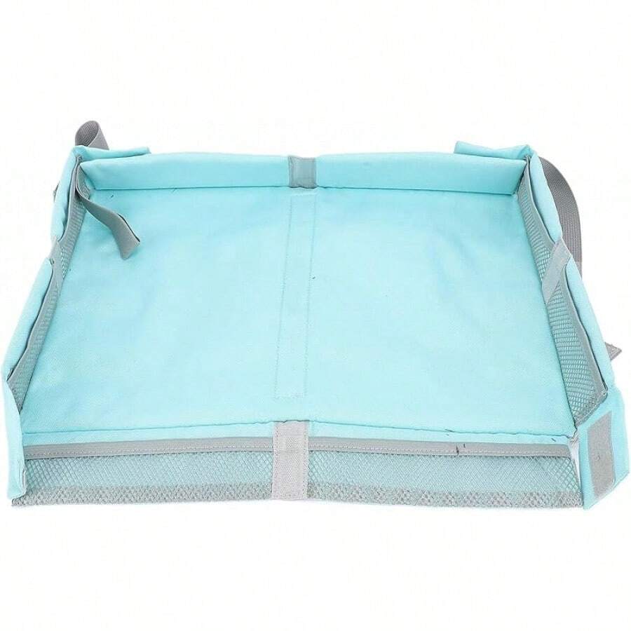 Funda para bandeja de avión para niños, Asixxsix, Accesorios, Plegable, Portátil, Rosa - Verde - Ver 1