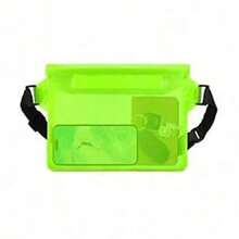 5/3/1pc 大容量防水手机袋，三层密封触摸屏防水手机腰包，适合游泳、漂流和潜水防水手机收纳袋 - 确保手机存放干燥防水手机壳，沙滩必需品，沙滩配件，泳池浮球 - 彩色 - 查看 16