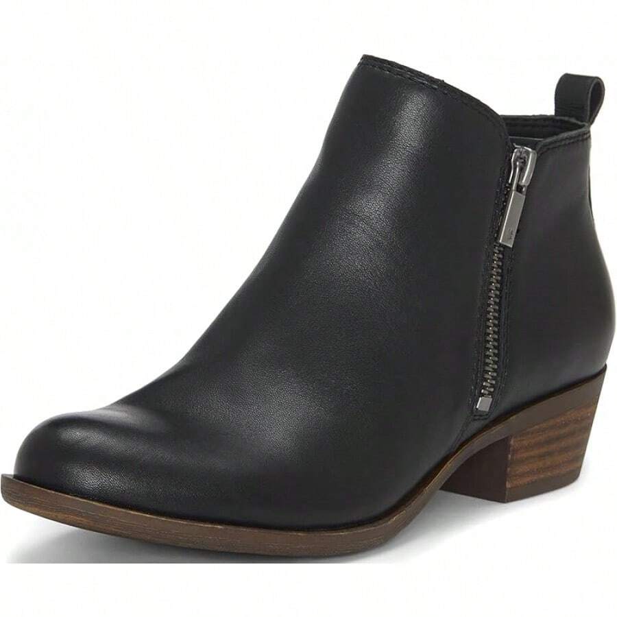 Women's Basel Ankle Bootie - Fashionable Footwear - Hitam 03 - View 1