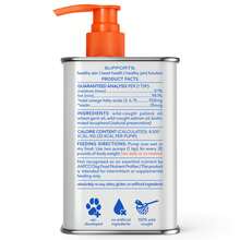 Native Pet Omega 3 Fish Oil For Dogs & Cats - Promotes Healthy Skin, Shiny Coat, & Strong Joints - Made With Wild Alaskan Salmon Oil For Dogs – Tasty, Fast-Absorbing Omega 3 6 9 Liquid Supplement- 8oz - White - View 9