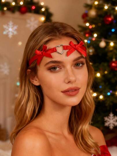 1 PC Sweet Headband Gothic Tassel Leg Chain Bow Tie Thigh Leg Ring Festival Wraps Garter Elastic Thigh Body Chain For Women