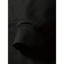 [DISNEP]"Princess For Ariel" Whimsy, Mermaid - Themed Charm Toy Story: "Halloween Season" Fun, Woody And Friends Charm Printed, Women's Hoodie Essential For Autumn And Winter, Casual Hoodie, 500g Hoodie, Seasonal Fashion, Holiday Outfit, Playful - Black - View 2