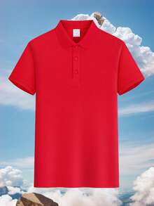 女士纯色短袖休闲健身户外Polo衫，休闲工作短袖翻领高尔夫Polo衫，户外Polo衫和T恤