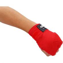 Tbest Accesorios para Boxeo,1 par de Boxeo elástico Envoltura de Mano para Boxeo Kickboxing Muay Thai Vendas de Boxeo Vendaje elástico de algodón para 4 Colores Opcional - 1 - Ver 7