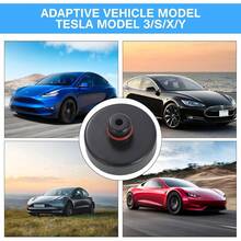4 Piezas Almohadilla de Goma para Gato de Coche Compatible con /Y/X/S, Jack Pads con Estuche de Almacenamiento, Soporte Tesla Jack Pad Protege la batería y el chasis - 1 - Ver 6