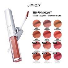 J.M.C.Y 二合一哑光和光泽唇彩，轻盈唇彩，打造自然妆容 - NR02 AMBER SUNSET - 查看 9