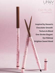 unny club 2-In-1 Gel Eyeliner Pencil, Fine Tip, Smooth & Pigmented Color, Nourishing, Waterproof & Sweat-Resistant - R03 Đỏ đậm - Xem 9