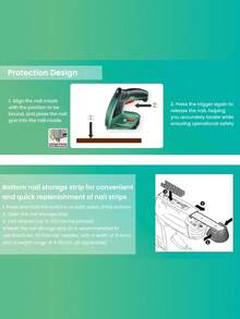 Bosch PTK3.6 Li Cordless Tacker, Multi-Functional