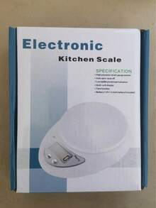 1pc 5kg/1g Digital Kitchen Scale With LED Display - Easy To Clean, Powered By AAA Batteries (Not Included), Kitchen Scale, Food Scale, Kitchen Weight Scale, Precise Kitchen Scale, Portable Digital Scale, Coffee Electronic Scale, Kitchen LED Electronic Scale, Baking Scale, Kitchen Accessories, Baking Tools, Kitchen Supplies Micro Food Electronic Scale Baking Food Scale - Multicolor - View 11