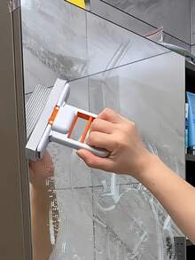 1pc Brand New Multi-Functional Mini Handheld Mop - The Ultimate 2-In-1 Handheld Mop For Dusting, Washing, Drying, And Polishing Any Surface. Retractable, Wet And Dry Use. - Desktop Cleaning Mop - Mini Folding Handheld Duster - Multicolor - View 12