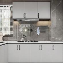 Asidrama Paquete de 10 manijas de gabinete de cocina de 3 pulgadas color negro mate tiradores de gabinete accesorios para gabinetes de cocina manijas de cajones de armario tiradores de cómoda - Montenegro - Ver 3