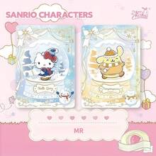 Serie de personajes Sanrio - Kitty, My Melody, Kuromi, etc. - Tarjetas coleccionables de papel, regalos pequeños para cumpleaños/Año Nuevo/fiestas, diseño lindo, material duradero - Multicolor - Ver 3